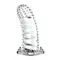 LyBaile Brave Man Penis Sleeve Crystal - Насадка на член, 14 см (прозорий)