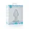Gildo Glass Buttplug No. 25 скляний анальний затор, 9.6х4.5 см