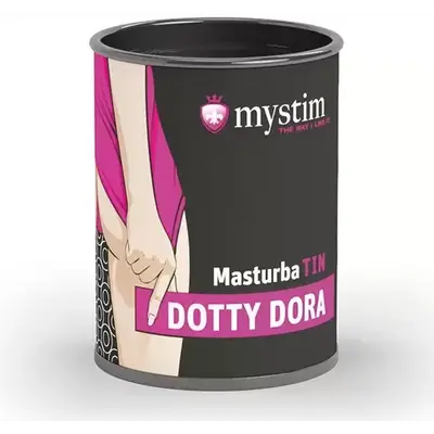 Mystim MasturbaTIN Dotty Dora - Мастурбатор, 4.5х1.4 см (розовый)