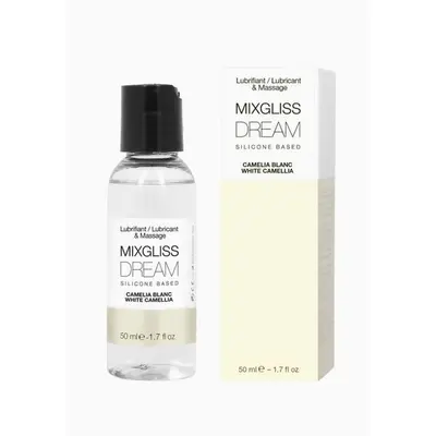 MixGliss Dream-Camelia Blanc - Лубрикант на основі силіконової основі з ароматом білої камелії, 50 мл