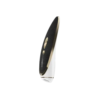 Люксовый вакуумный стимулятор клитора Satisfyer Luxury Haute Couture, 19.3х5.4 см (чёрный)
