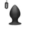 Tom of Finland Medium Silicone Anal Plug - Средняя анальная пробка с присоской, 10 см (черный)