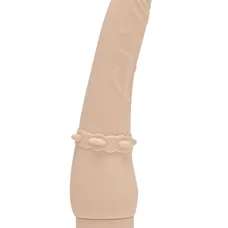 Get Real Classic Smooth Vibrator - Класичесский силиконовый вибратор, 20,5 см (телесный)