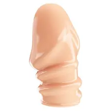Pretty Love Jeremy Penis Thicker Flesh - Насадка на пеніс, 7 см (тілесний)