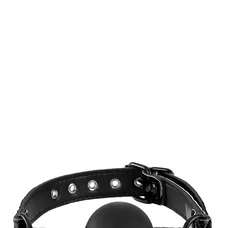 NS Novelties Sinful Soft Silicone Gag - силиконовый кляп, (черный)