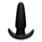 KineticThumping 7X Medium Anal Plug - Анальная пробка с толчковыми движениями, 13.3х4 см (чёрный)
