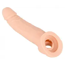 Orion Nature Skin Penis Sleeve With Extension - Насадка на член +5 см (тілесний)