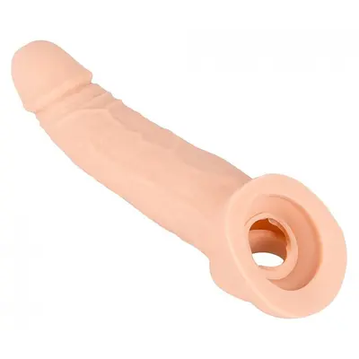 Orion Nature Skin Penis Sleeve With Extension - Насадка на член, +5 см (телесный)