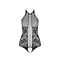 Бодистокинг с имитацией корсетной шнуровки Passion BS094, One Size