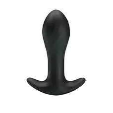 LyBaile Pretty Love Anal Plug Vibrating Massager - Анальная пробка с вибрацией, 10.4х3.4 см