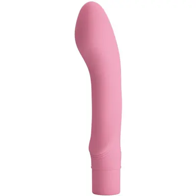 LyBaile Pretty Love Ira Vibrator Pink Міні-вібратор для точки G, 15х3.1 см (світло-рожевий)