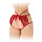Fashion Secret Nadia Red - трусики з відкритою попкою, S-L (червоні)