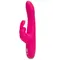 Happy Rabbit Slimline Curve - вібратор кролик з тонким стволом, 24.1х3.4 см
