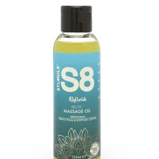 Stimul8 Massage Oil - Массажное масло, 125 мл (французская слива и египетский хлопок)
