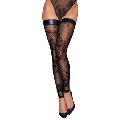 Панчохи без миска Noir Handmade F243, S