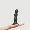 Насадка для страпону Strap-On-Me Dildo Plug Balls, 15,3х3,6 см розмір М