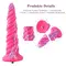 Фаллоимитатор 10.12″ для секс-машин Hismith Silicone Dildo Monster Series, KlicLok