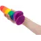 Addiction - Justin - 8" - Rainbow - радужный фаллоимитатор 20.3х4.5 см