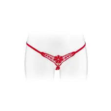 Fashion Secret Danuta Red - трусики-стрінги з доступом, S-L (червоні)