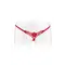 Fashion Secret Danuta Red - трусики-стринги с доступом, S-L (красные)