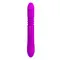 Pretty Love Ward Vibrator Purple - Вібратор з поступальним рухом та ротацією, 26х3.5 см (фіолетовий)