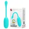 Pretty Love Kirk Vibrating Egg Mint - Виброяйцо, 8х3,5 см (бирюзовый)