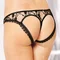 SoftLine - Thongs 2457 - Трусики, S/M (чёрные)