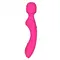 Love To Love Twist Rose - Вібромасажер 2-в-1, 22х4 см. (рожевий)