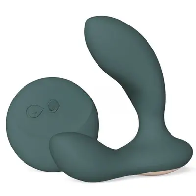 Масажер простати LELO Hugo 2 Remote Green