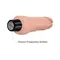LoveToy Reel Softee Vibrating Dildo Flesh 7" - Вібратор-реалістик, 18х3.9 см