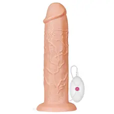Реалістичний вібратор LoveToy Realistic Long Vibrating Dildo, 28 см
