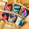 Holographic Recare Fruit Flavour Condoms 3 шт, аромати: м'ята, банан, полуниця