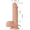 LyBaile Beautiful Encounter Bahamut Vibrator – реалістичний вібратор з пультом, 21.8х4.6 см (тілесний)