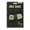 Sex Dice Kamasutra Neon - светящиеся в темноте кубики, 2 шт