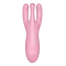 Satisfyer Threesome 4 - Вибратор для клитора, 14х5.6 см (розовый)
