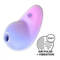 Satisfyer Pixie Dust - Вакуумний стимулятор, 9,4 см (бузковий)