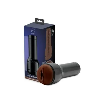 Kiiroo Feel Stroker Dark Brown - Мастурбатор для секс-машини Kiiroo Keon, 22 см