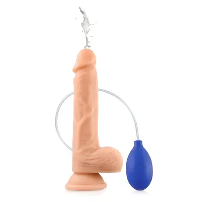 Wolnash Real Body - Cum Kane - Кончающий фаллоимитатор, 21.5х3.8 см