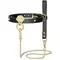 Zalo Collar and Leash Set Black - Розкішний нашийник з повідцем (чорний)