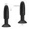 Pretty Love Beaded для xtra pleasure Plug Black - Анальна пробка з вібрацією, 14,6х3,6 см (чорний)