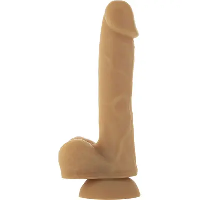 Addiction Andrew 8" Bendable Silicone Dong Caramel силиконовій фаллоимитатор на присоске, 20.3х3.9 см (карамель)