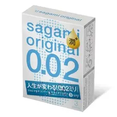 Sagami Original 0,02, 3 шт