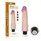 LoveToy Real Softee Vibrator Flesh 7,8" - Реалістичний вібратор, 19.3х3.7 см