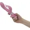 Pillow Talk Kinky Pink - розкішний вібратор-кролик з кристалом Сваровскі, 21 см (рожевий)