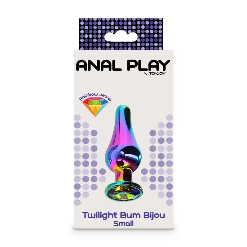 Toy Joy Small Twilight Bum Bijou - Анальная пробка, 7х3 см