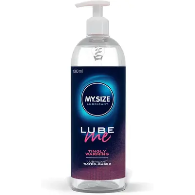 My.Size Lube Me Tightly Warming - Разогревающий лубрикант на водной основе, 1000 мл