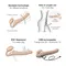 Безремневой страпон Strap-On-Me Vibrating L, 19 см