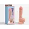 Pure Naturally Seminude Commander 7.5" - Фаллоимитатор на присоске, 19х4 см