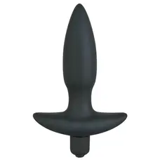 Orion Black Velvet Vibrating Plug Small анальная пробка с вибрацией, 13х2.7 см (S)