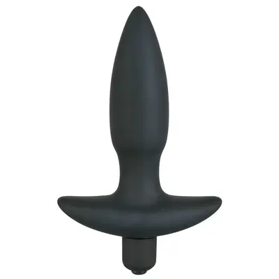 Orion Black Velvet Vibrating Plug Small анальная пробка с вибрацией, 13х2.7 см (S)